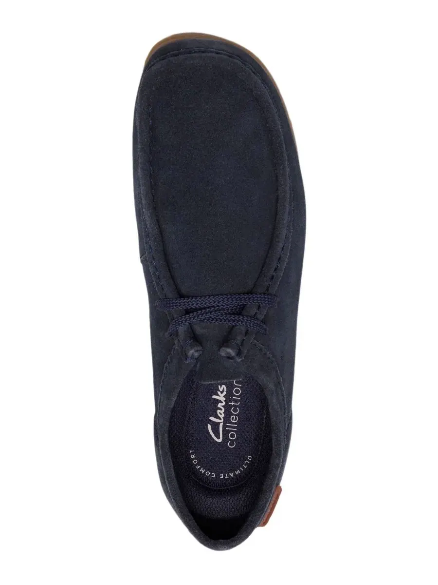 Туфли мужские Clarks Wallaston, низкие, на шнуровке — изображение 4 из 6, темно-синий