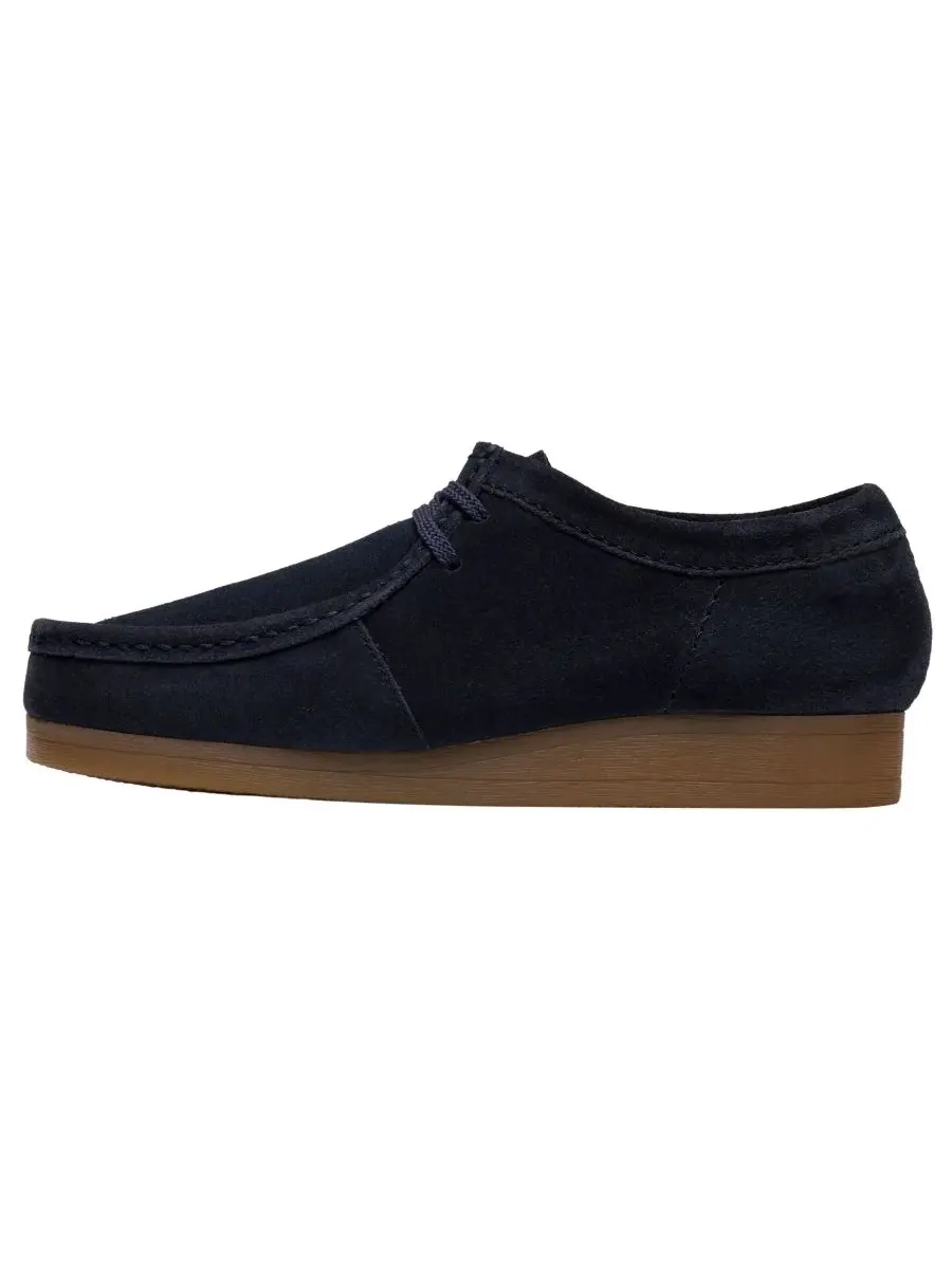 Туфли мужские Clarks Wallaston, низкие, на шнуровке — изображение 6 из 6, темно-синий