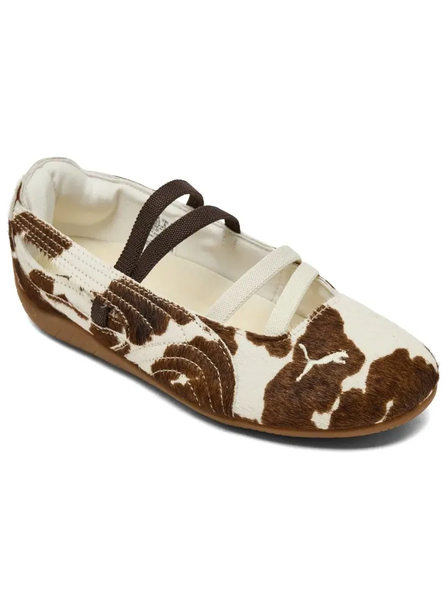 Балетки PUMA Speedcat Cow Print с принтом коровы Puma