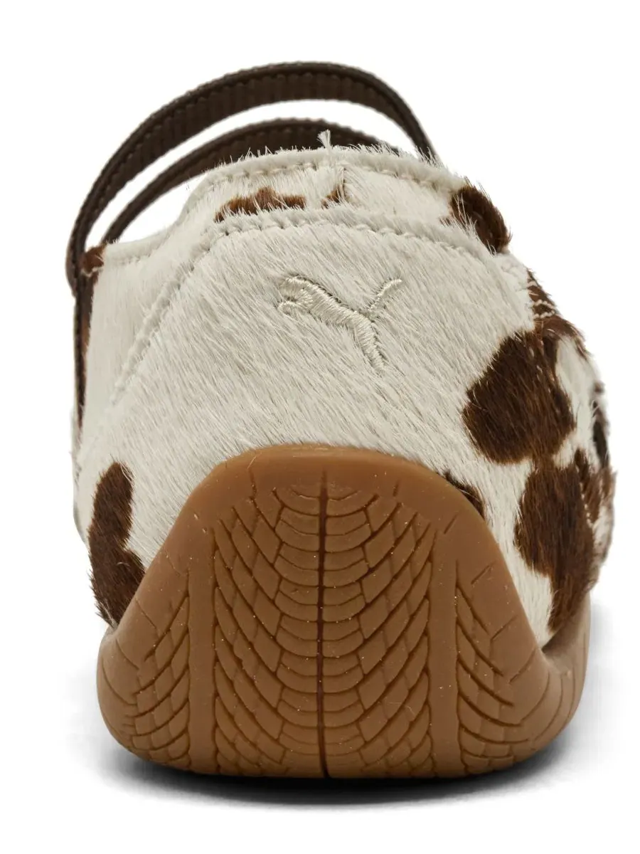 Балетки PUMA Speedcat Cow Print с принтом коровы Puma — изображение 4 из 6, белый