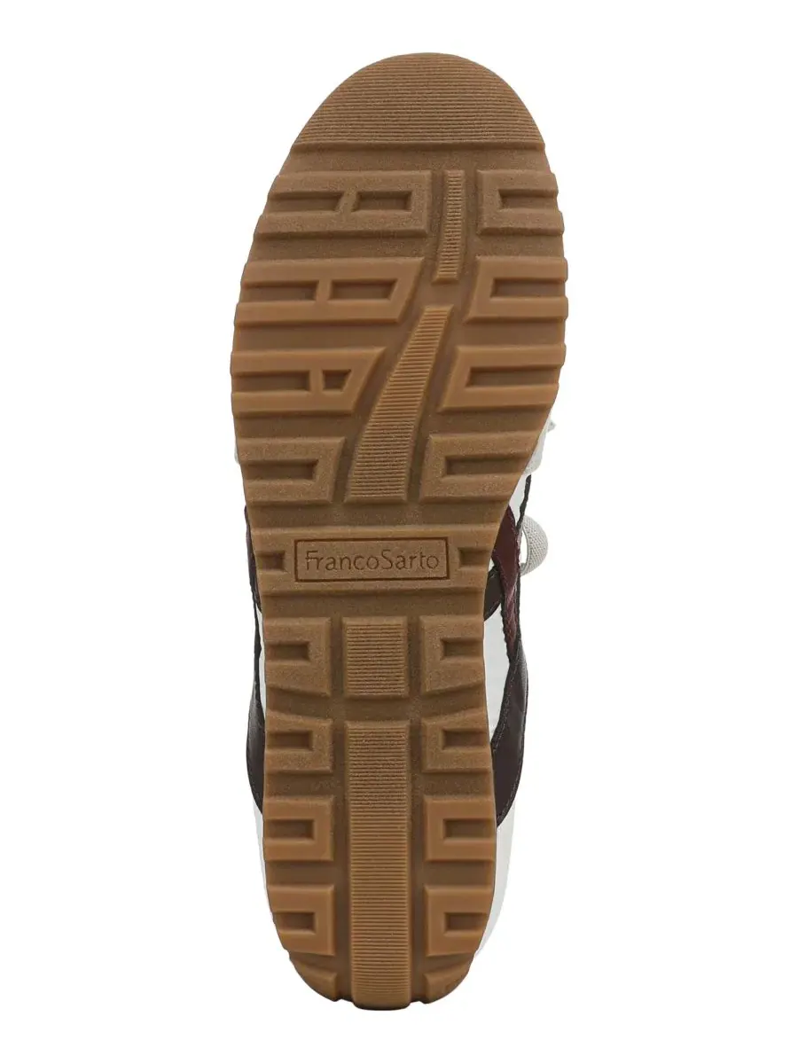 Кроссовки на шнуровке Raquel Lace-Up Franco Sarto — изображение 5 из 5, белый/черный