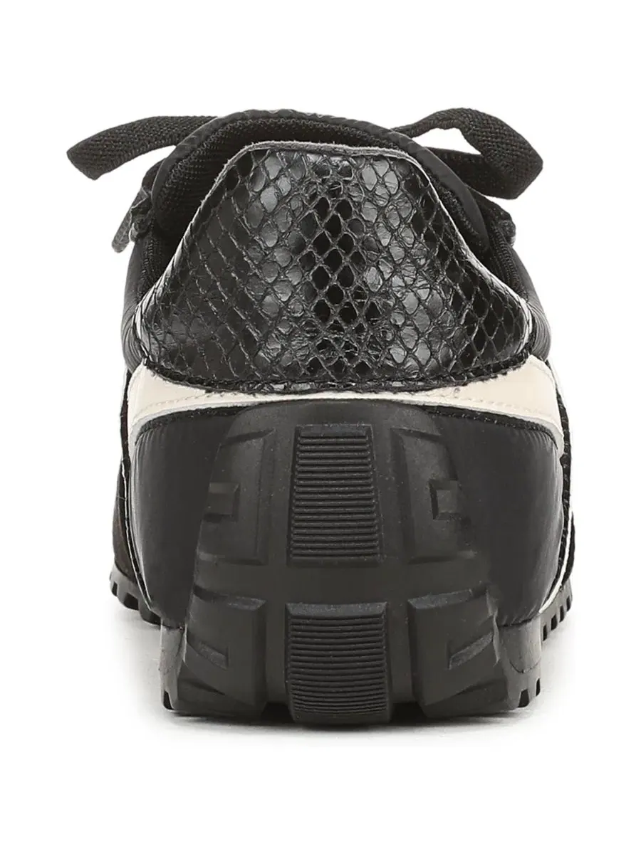 Кроссовки женские Franco Sarto Raquel Lace-Up — изображение 3 из 5, черный/белый