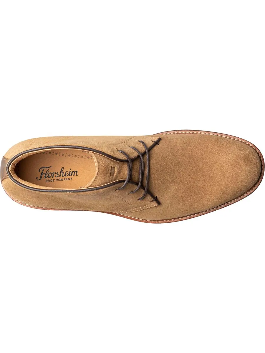 Мужские ботинки Anthem Plain Toe Chukka Boot Florsheim — изображение 7 из 7, коричневый