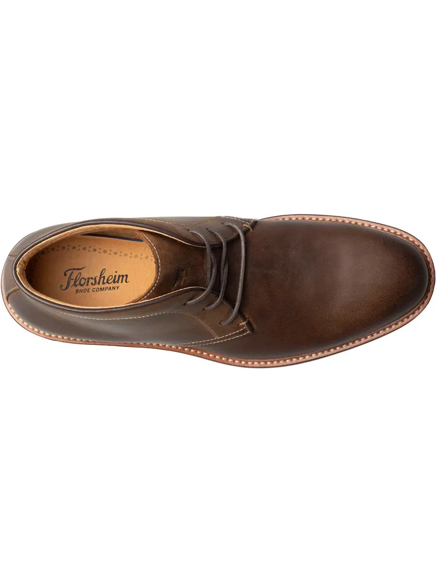 Мужские ботинки Anthem Plain Toe Chukka Boot Florsheim — изображение 6 из 7, коричневый
