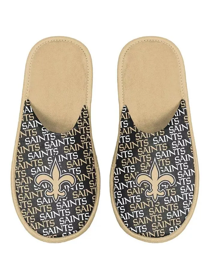 Тапочки детские для мальчиков и девочек New Orleans Saints Team Scuff FOCO — изображение 1 из 2