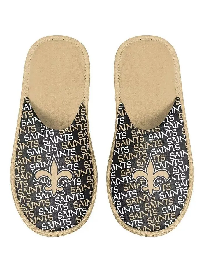 Тапочки детские для мальчиков и девочек New Orleans Saints Team Scuff FOCO — изображение 2 из 2