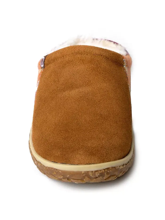 Тапочки-клоги Tahoe Minnetonka — изображение 2 из 4, коричневый мульти