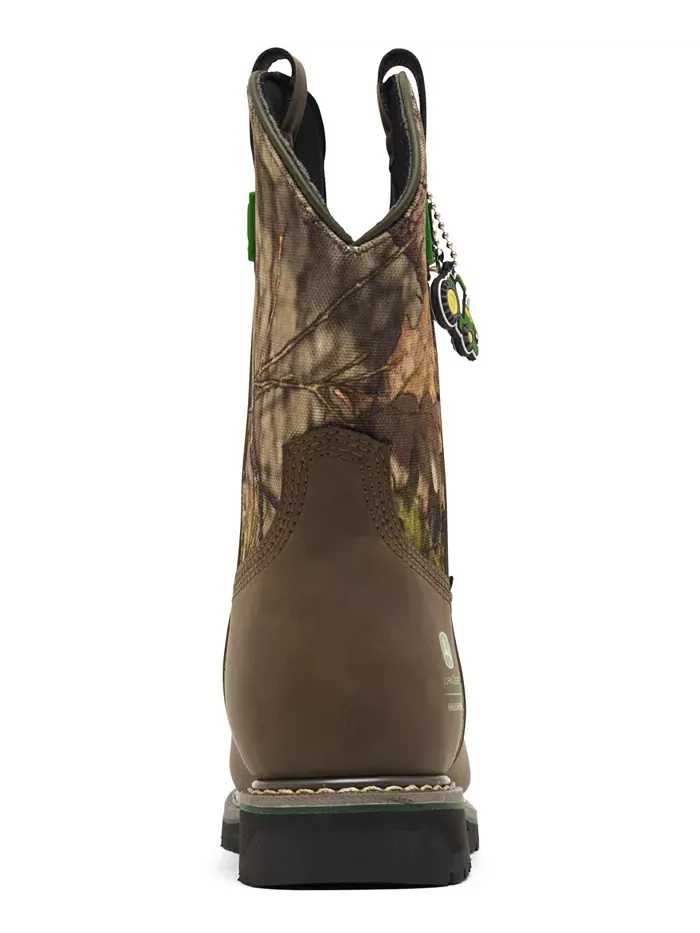 X John Deere Big Kids Rowood - водонепроницаемые ботинки Moss Canyon от Finish Line Skechers — изображение 4 из 6, коричневый