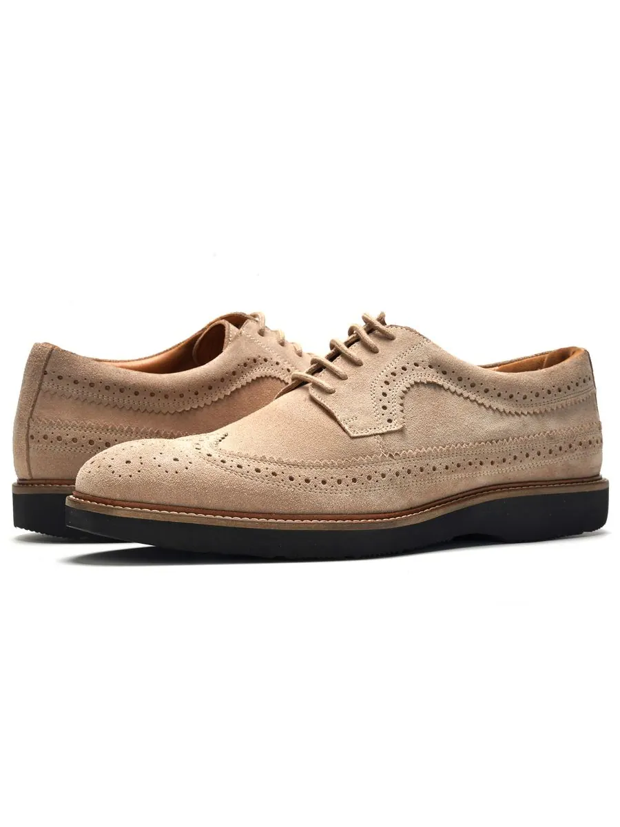 Мужские туфли Ellis Wingtip на шнуровке A Veer — изображение 6 из 6, бежевый