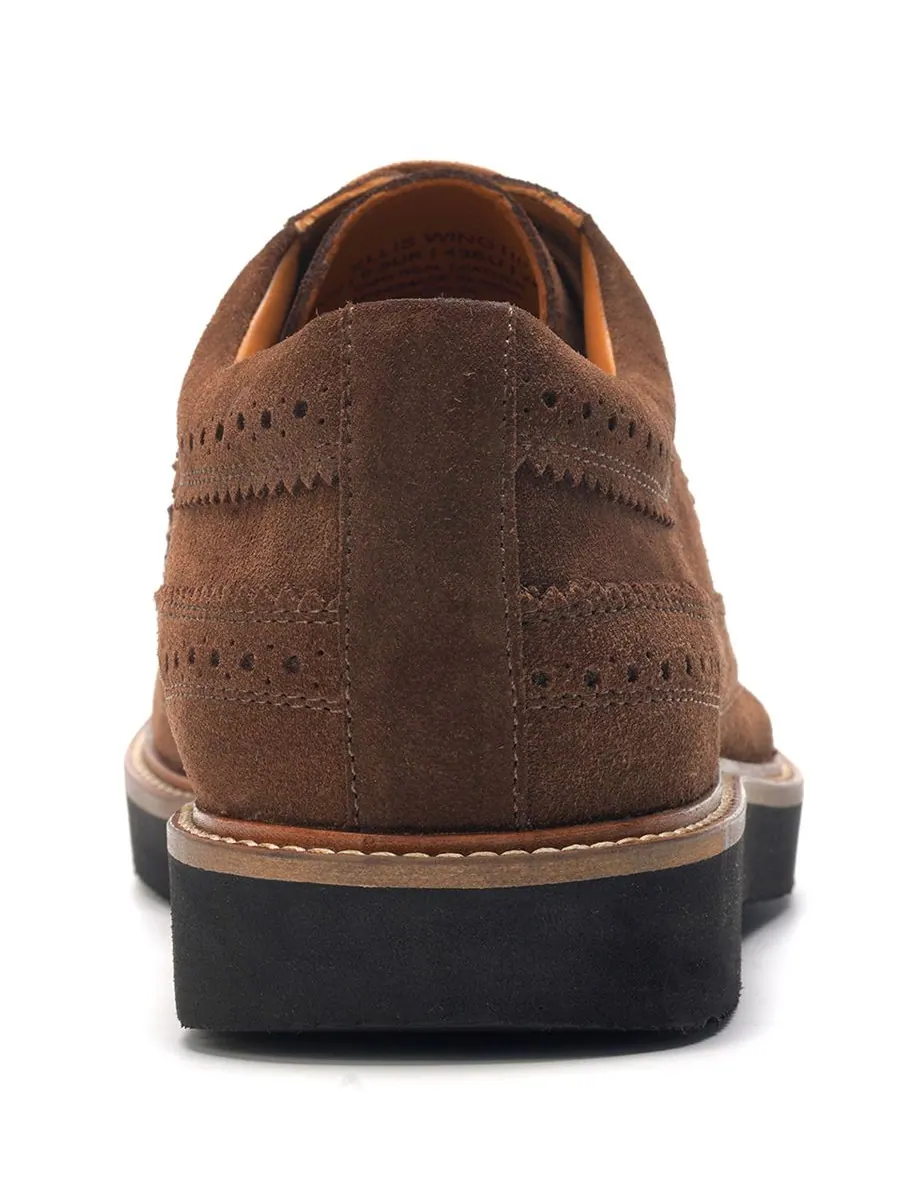 Мужские туфли Ellis Wingtip на шнуровке A Veer — изображение 3 из 6, табак