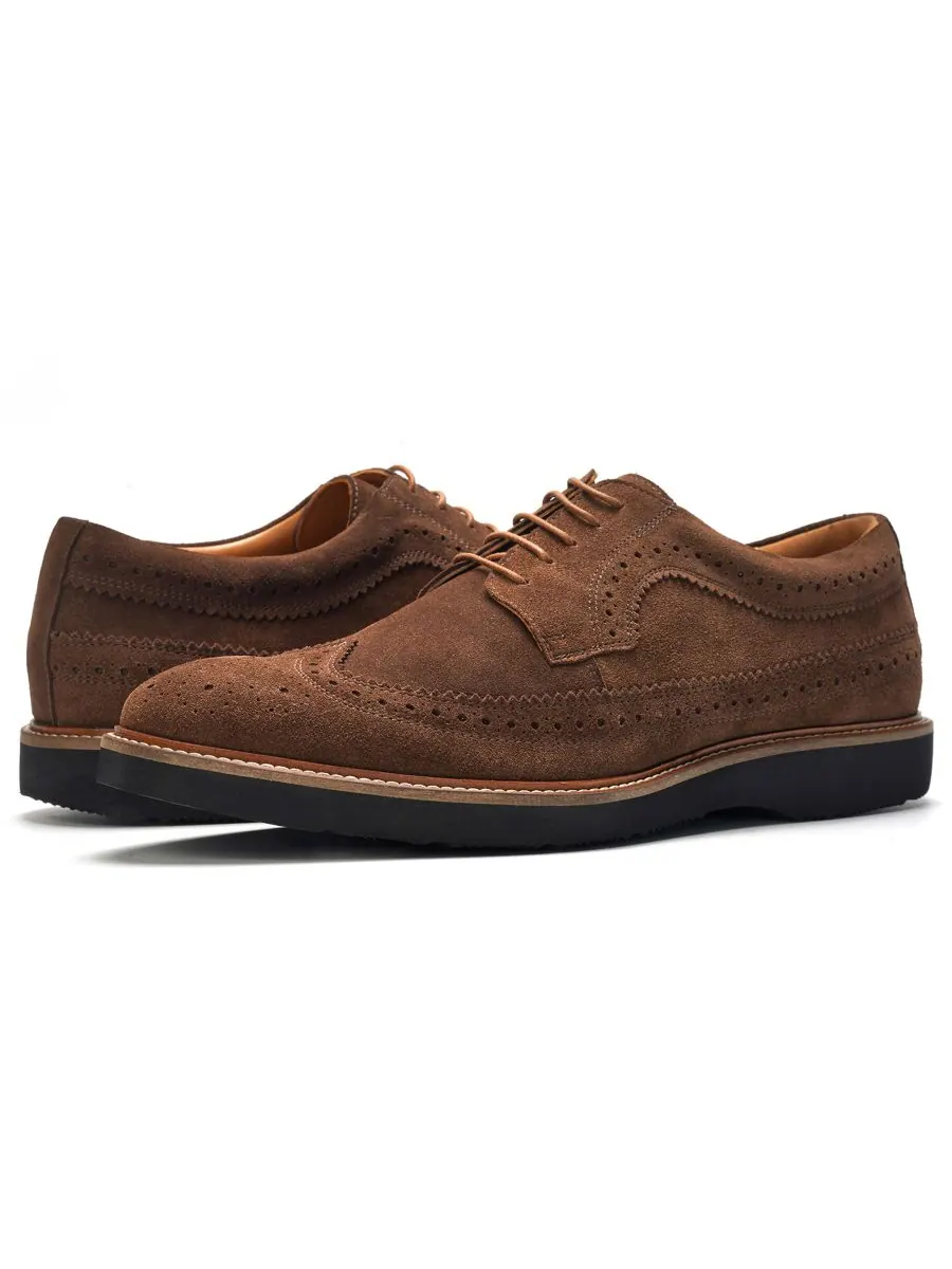 Мужские туфли Ellis Wingtip на шнуровке A Veer — изображение 6 из 6, табак