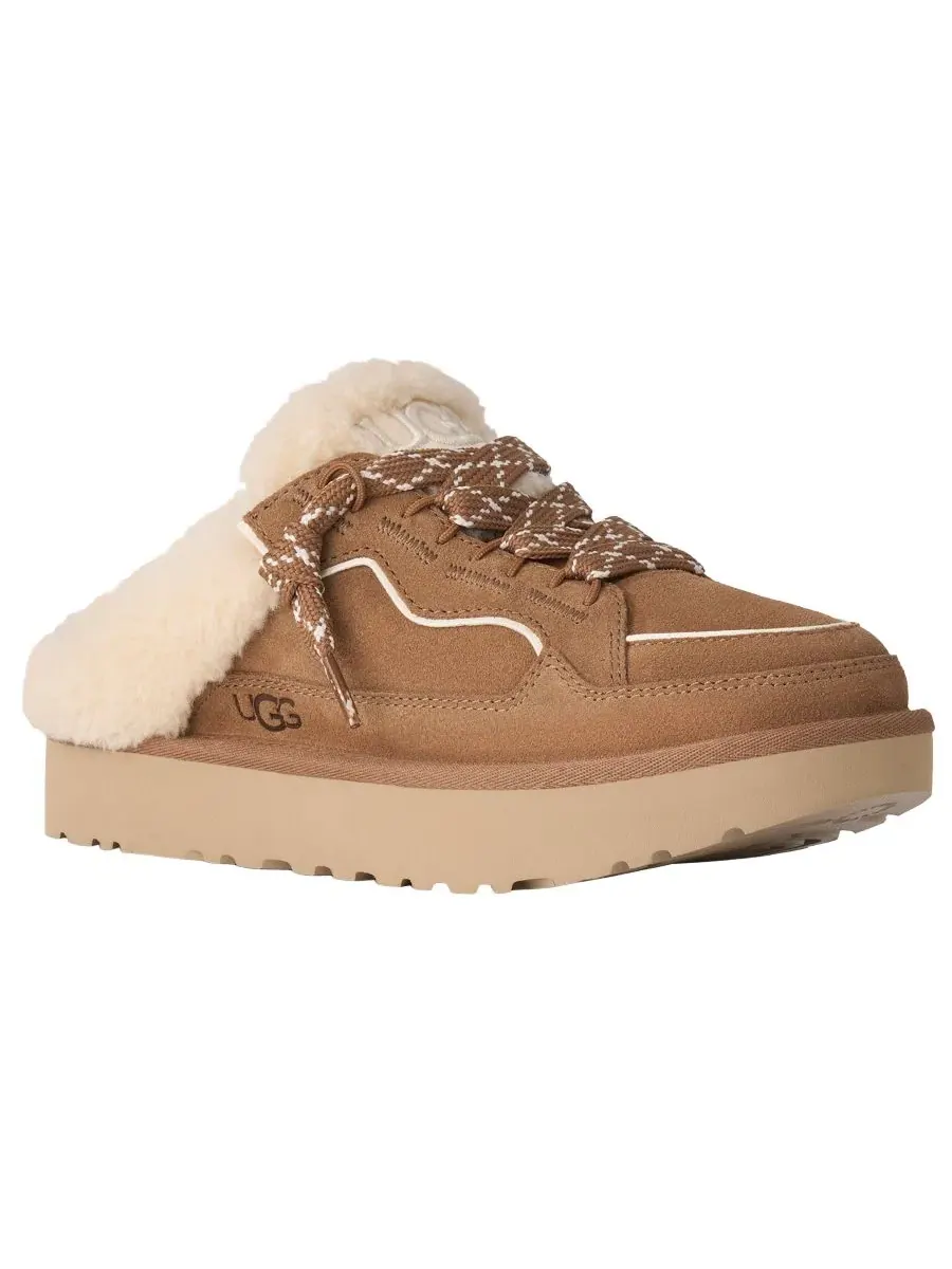 Мюли из замши с открытым носком Lowmel Mule UGG