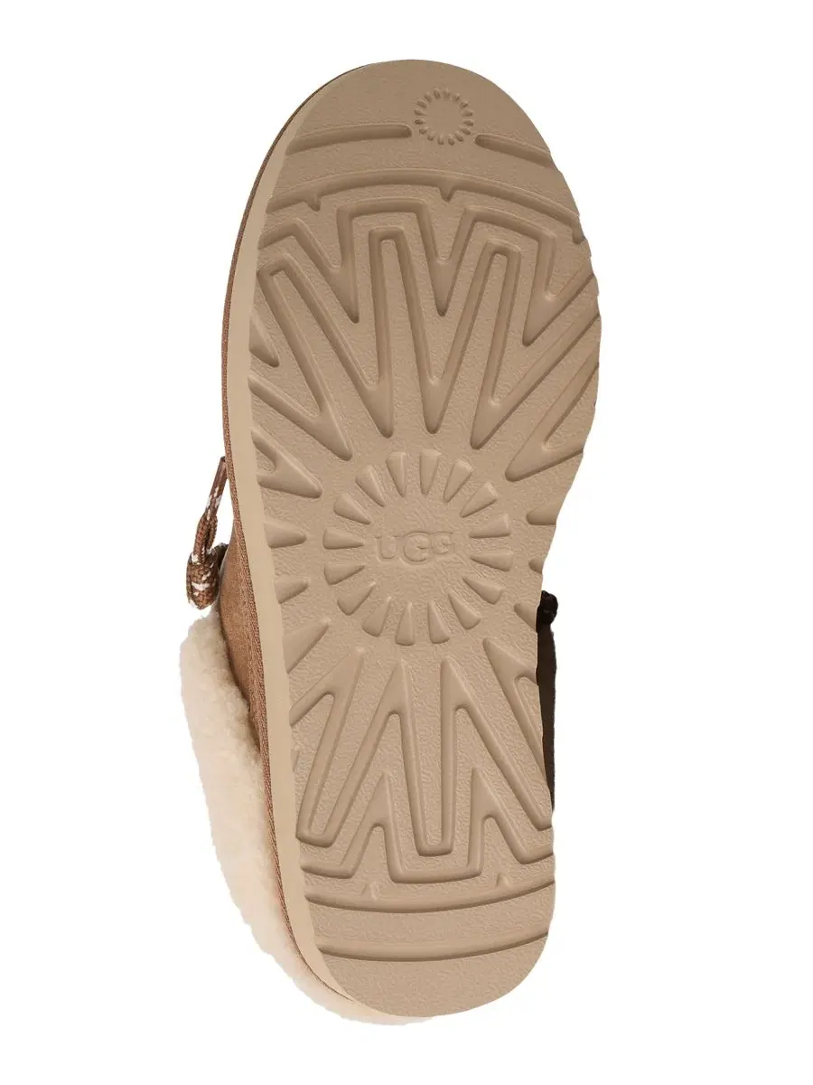 Мюли из замши с открытым носком Lowmel Mule UGG — изображение 5 из 8, орех