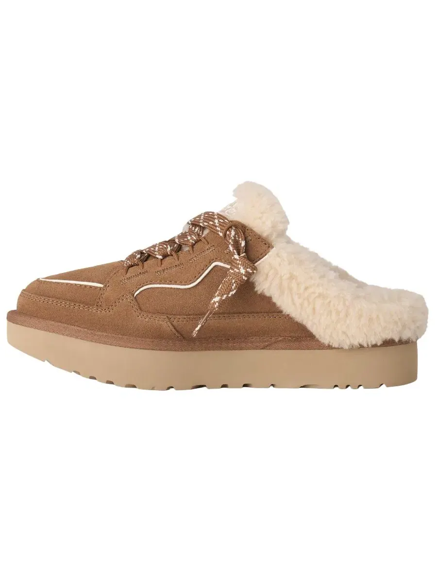 Мюли из замши с открытым носком Lowmel Mule UGG — изображение 7 из 8, орех