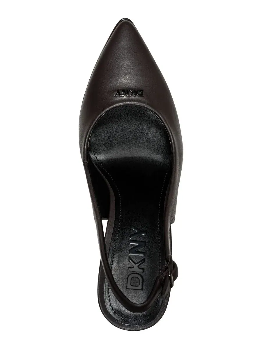 Туфли-лодочки Preston Slingback DKNY — изображение 4 из 5, коричневый
