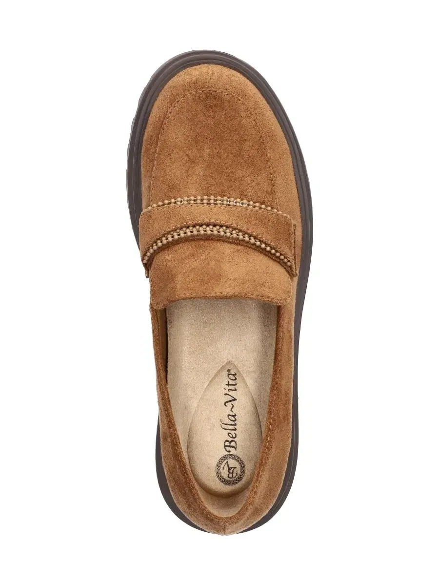Лоферы Pulse Slip-On Bella Vita — изображение 4 из 6, коньячный