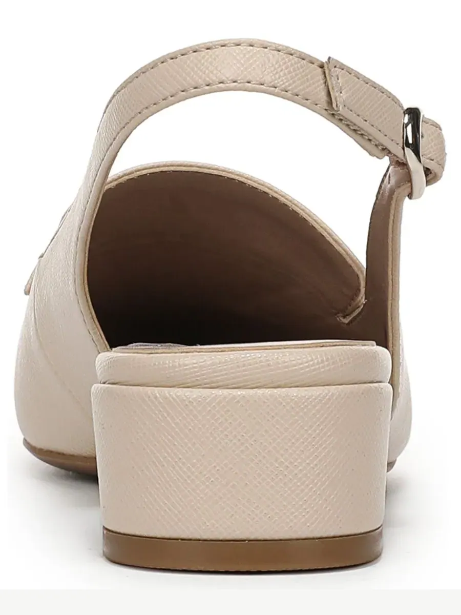 Туфли-лодочки Sloane Slingback Pumps Naturalizer — изображение 3 из 5, бежевый