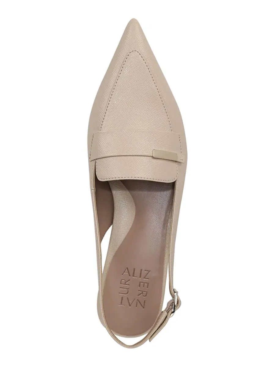 Туфли-лодочки Sloane Slingback Pumps Naturalizer — изображение 4 из 5, бежевый