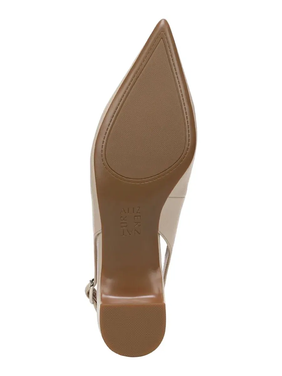 Туфли-лодочки Sloane Slingback Pumps Naturalizer — изображение 5 из 5, бежевый