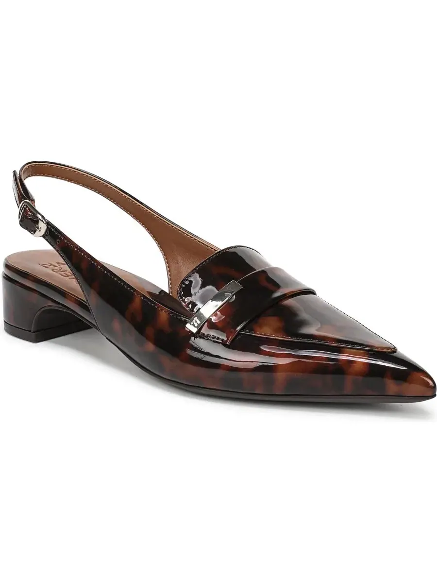 Туфли-лодочки с ремешком Sloane Slingback Pumps Naturalizer — изображение 1 из 5, коричневый