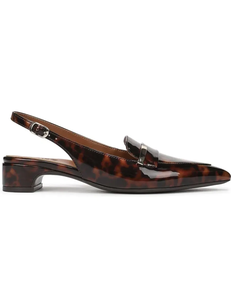 Туфли-лодочки с ремешком Sloane Slingback Pumps Naturalizer — изображение 2 из 5, коричневый