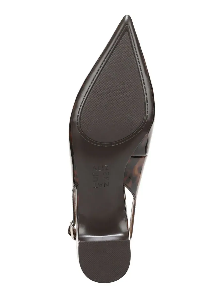 Туфли-лодочки с ремешком Sloane Slingback Pumps Naturalizer — изображение 5 из 5, коричневый