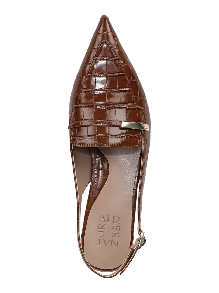 Туфли-лодочки Sloane Slingback Naturalizer — изображение 4 из 5, коричневый