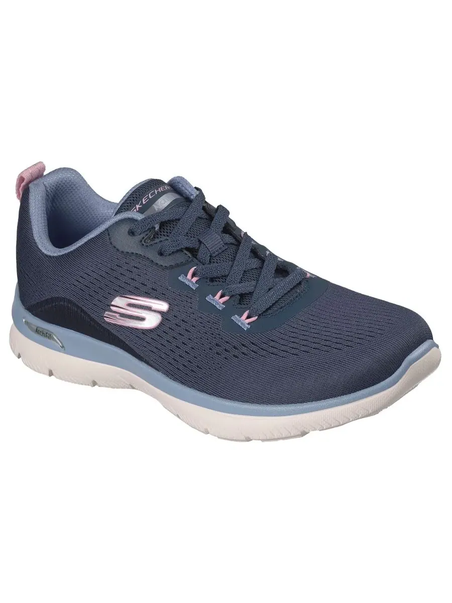 Женские слипоны: Arch Fit Summits - повседневные кроссовки Daily Flow от Finish Line Skechers