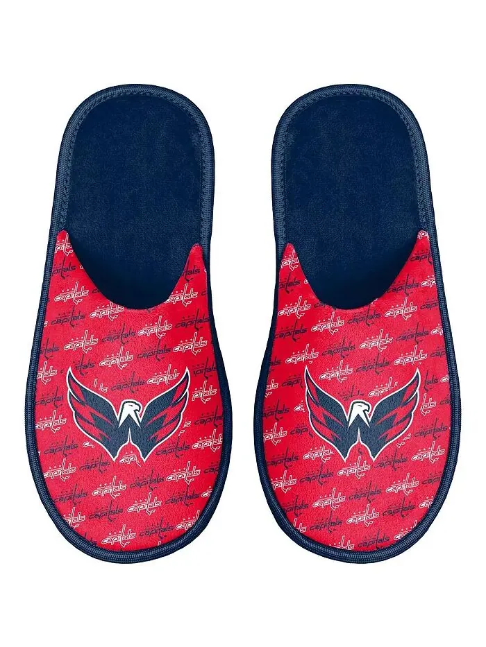 Тапочки детские для мальчиков и девочек команды Washington Capitals Scuff FOCO — изображение 3 из 4