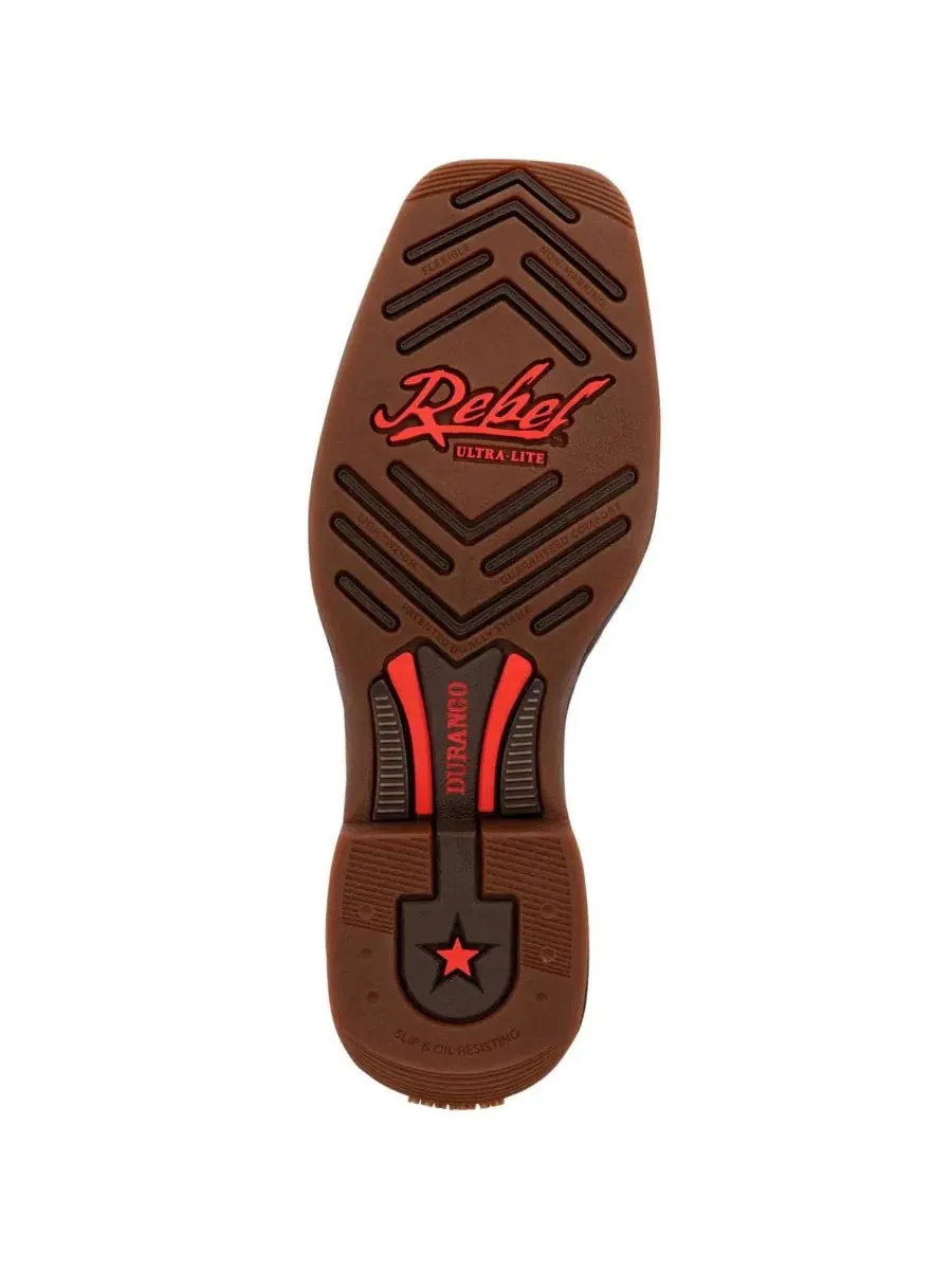 Женские казаки с квадратным носком, 10 дюймов, Lady Rebel Ultra-Lite Durango — изображение 2 из 6, коричневый