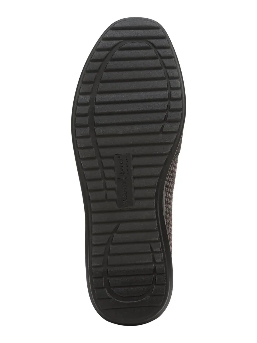 Балетки с перекрестными ремешками Fairleigh LifeStride, Dark Chocolate Houndstooth Polyester — изображение 5 из 5