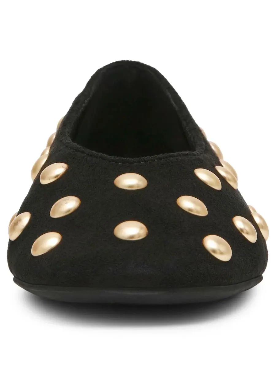 Женские туфли-лодочки Karma Studded Slip-On Flats DV Dolce Vita — изображение 7 из 7, черный