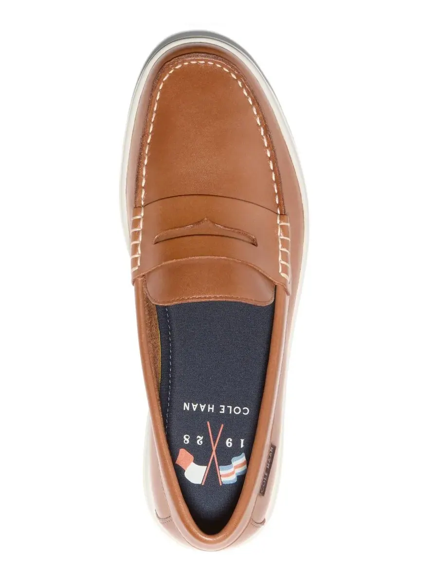 Мужские лоферы Nantucket Drift Penny Loafers Cole Haan — изображение 4 из 9, бежевый