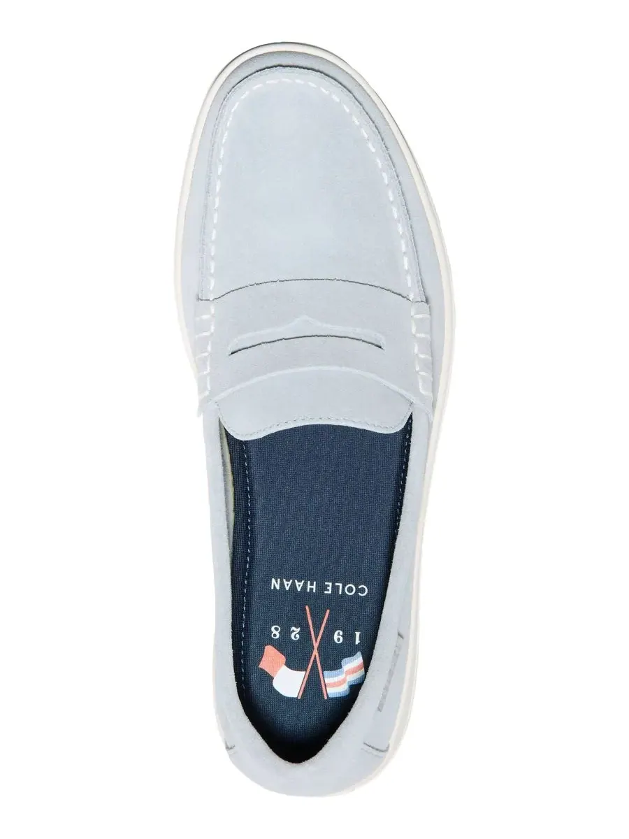 Мужские лоферы Nantucket Drift Penny Loafers Cole Haan — изображение 4 из 9, серый