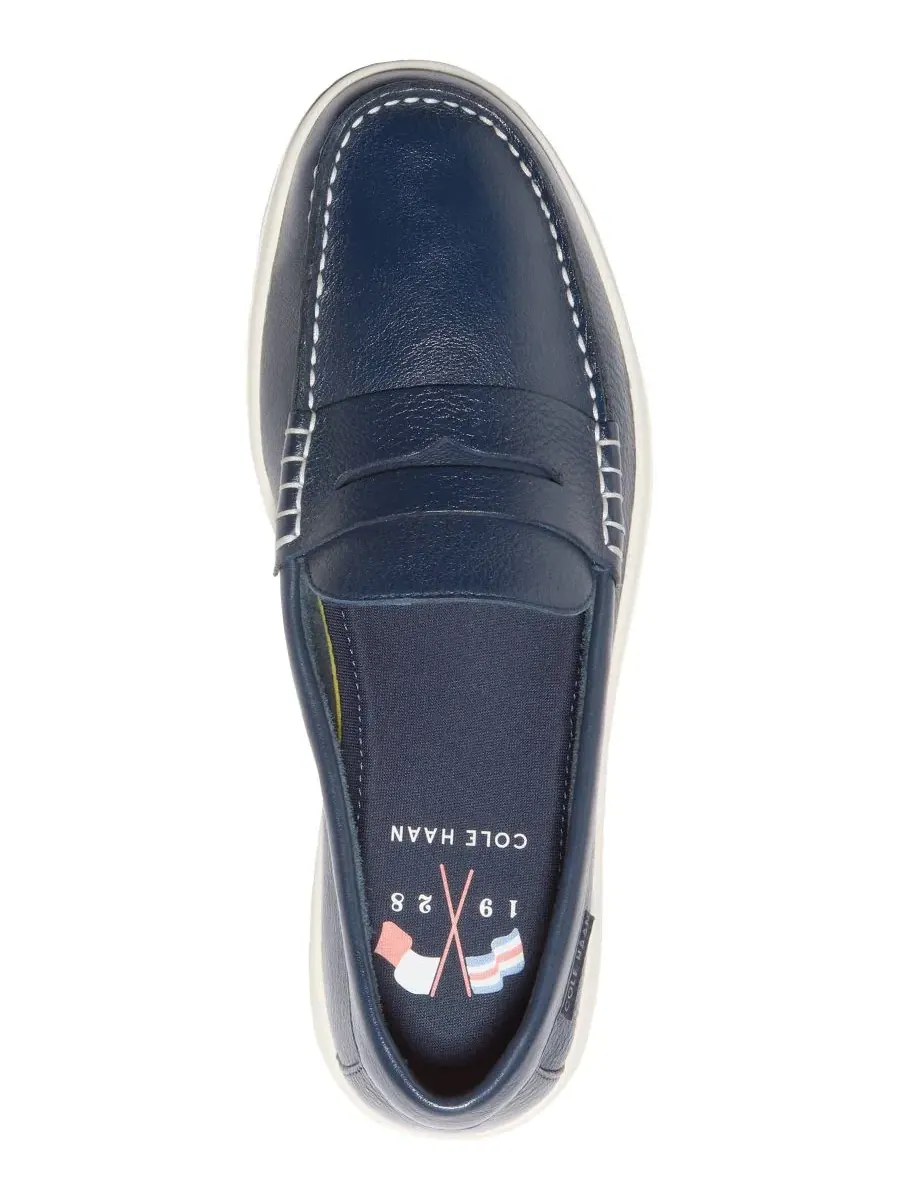 Мужские лоферы Nantucket Drift Penny Loafers Cole Haan — изображение 4 из 9, темно-синий