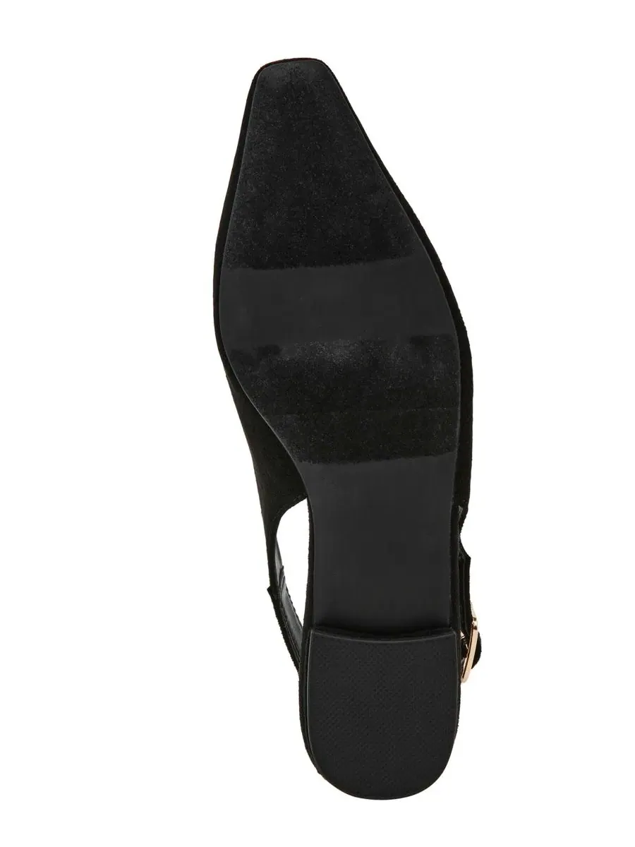 Женские туфли-лодочки Renada Snip Toe Slingback Flats DV Dolce Vita — изображение 5 из 5, черный