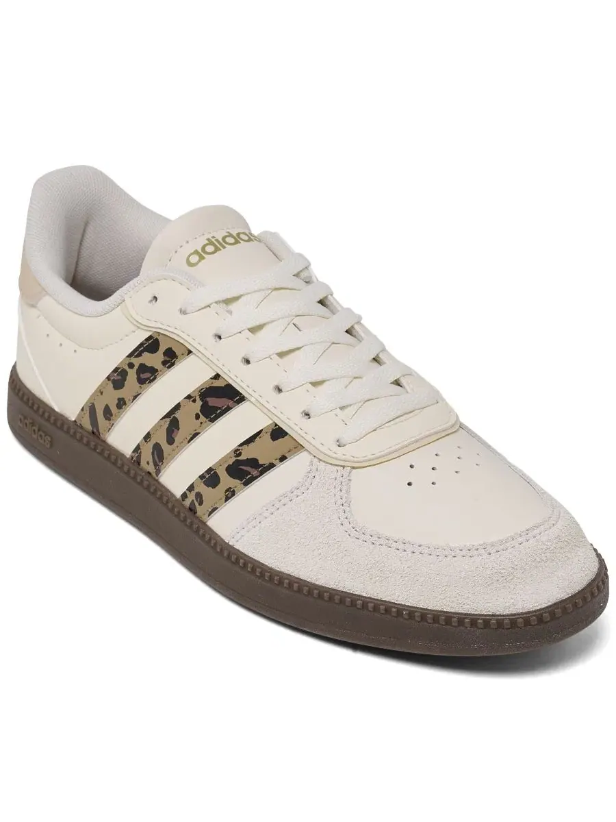 Кроссовки с кожаным верхом Break net Sleek Lifestyle Sneakers adidas
