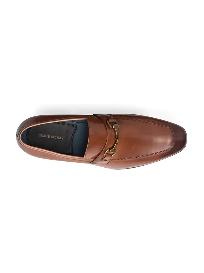Мужские лоферы Savine Dress Slip-On Bit Blake McKay — изображение 2 из 3, коричневый