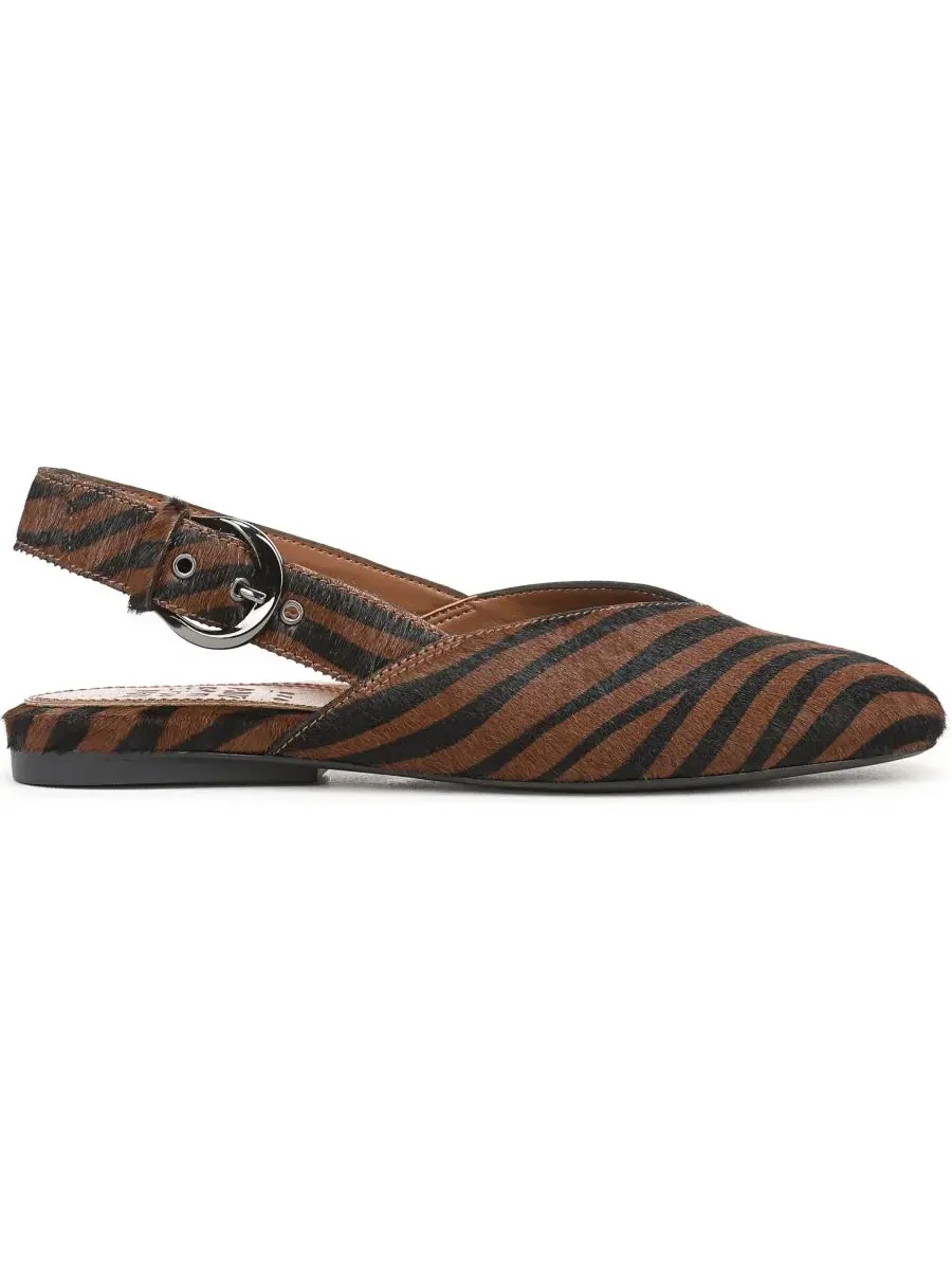 Туфли-лодочки с кристаллами, модель Crystal Slingback Naturalizer — изображение 2 из 5, коричневый