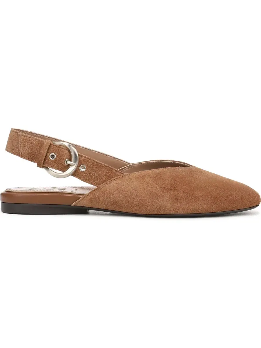 Туфли-мэри джейн без каблука Crystal Slingback Naturalizer — изображение 2 из 5, коричневый