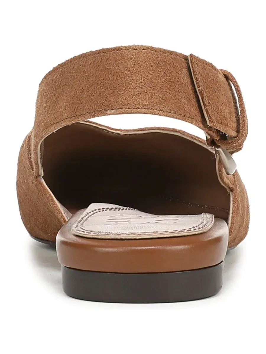 Туфли-мэри джейн без каблука Crystal Slingback Naturalizer — изображение 3 из 5, коричневый