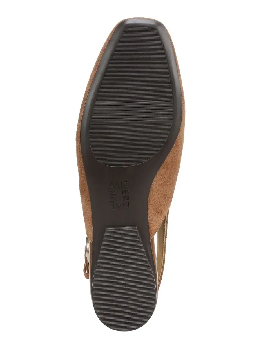 Туфли-мэри джейн без каблука Crystal Slingback Naturalizer — изображение 5 из 5, коричневый