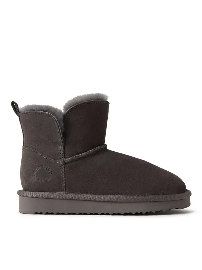 Детские ботиночки Fireside от Bunbury из натуральной овчины Dearfoams — изображение 5 из 5, серый