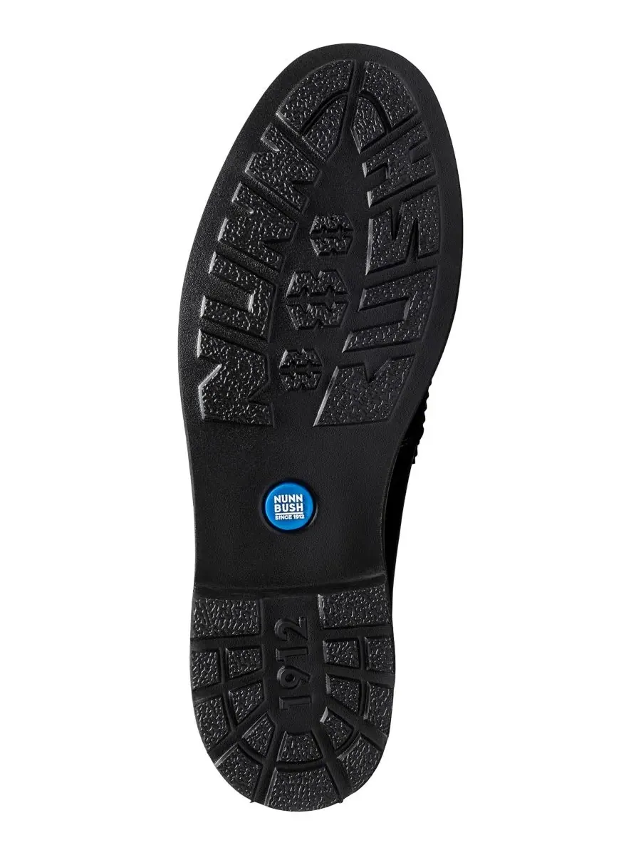 Мужские лоферы Oslo Moc-Toe Penny Loafers Nunn Bush — изображение 5 из 7, черный