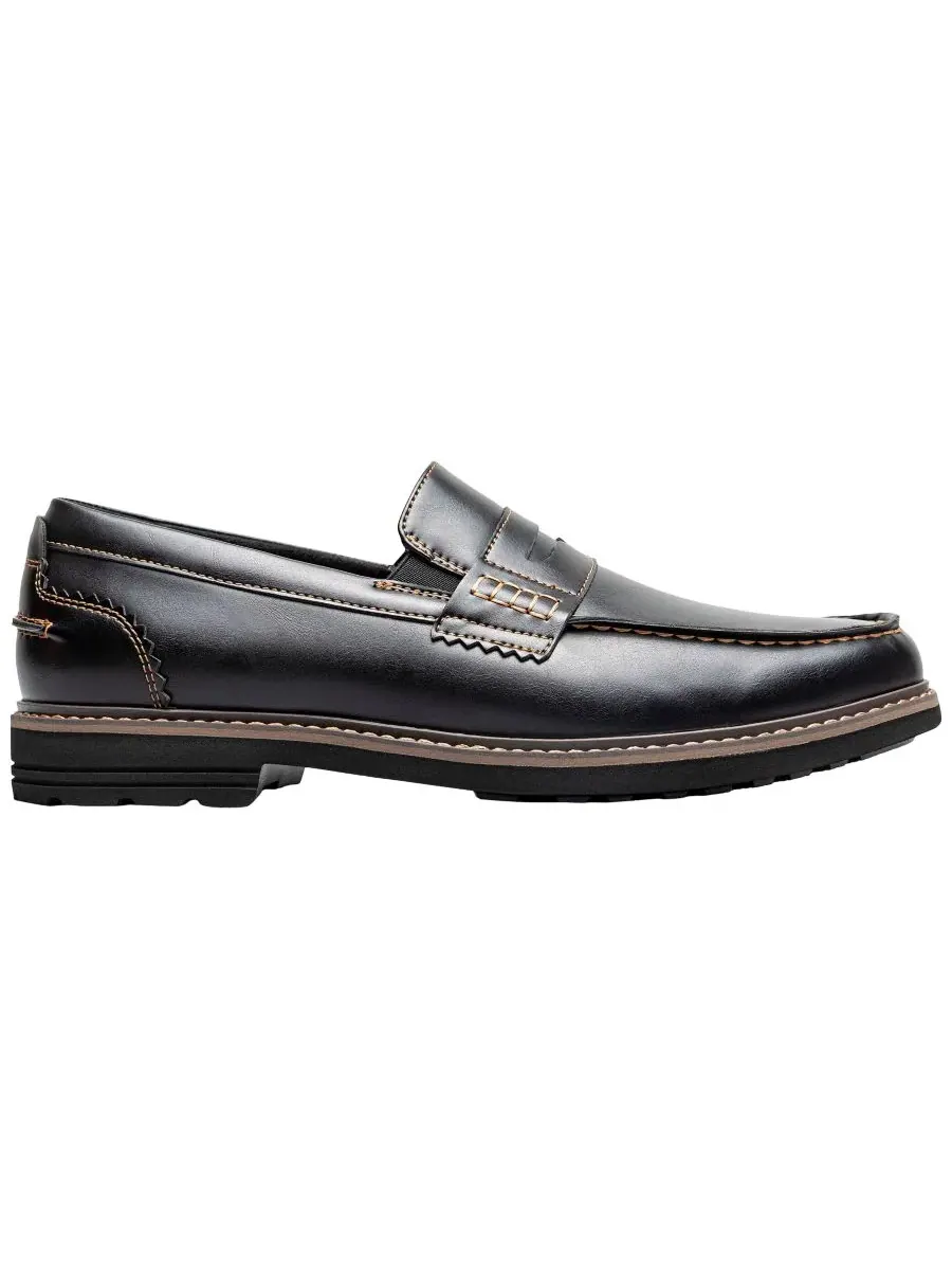 Мужские лоферы Oslo Moc-Toe Penny Loafers Nunn Bush — изображение 8 из 10, коричневый