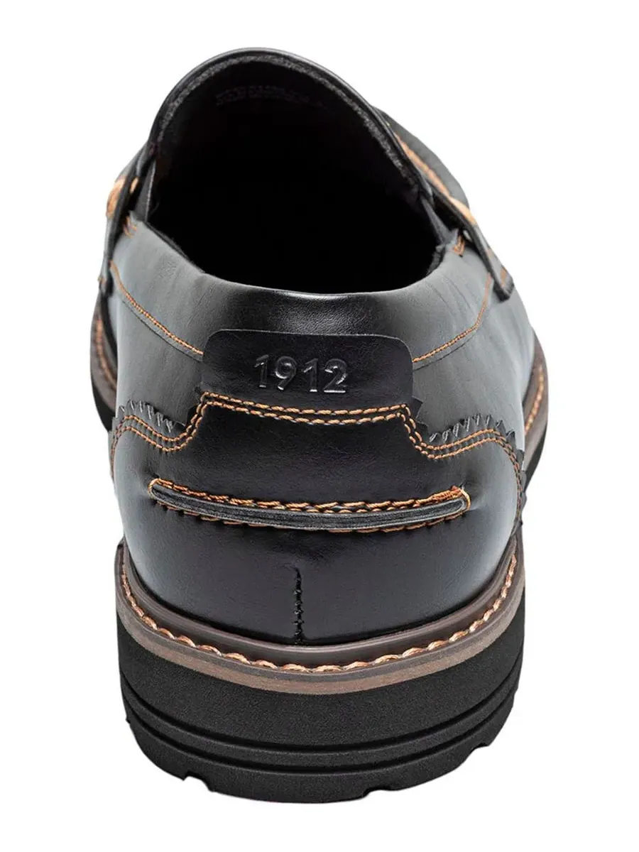 Мужские лоферы Oslo Moc-Toe Penny Loafers Nunn Bush — изображение 9 из 10, коричневый