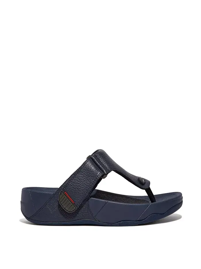 Мужские сандалии Trakk II из кожи FitFlop — изображение 2 из 18, шоколад