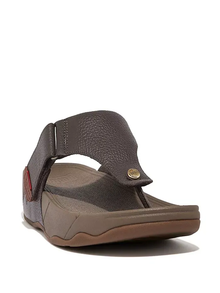 Мужские сандалии Trakk II из кожи FitFlop — изображение 18 из 18, шоколад