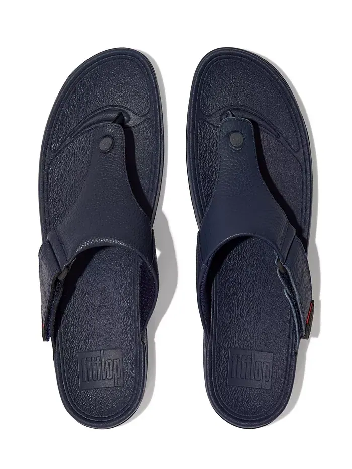 Мужские сандалии Trakk II из кожи FitFlop — изображение 4 из 18, шоколад
