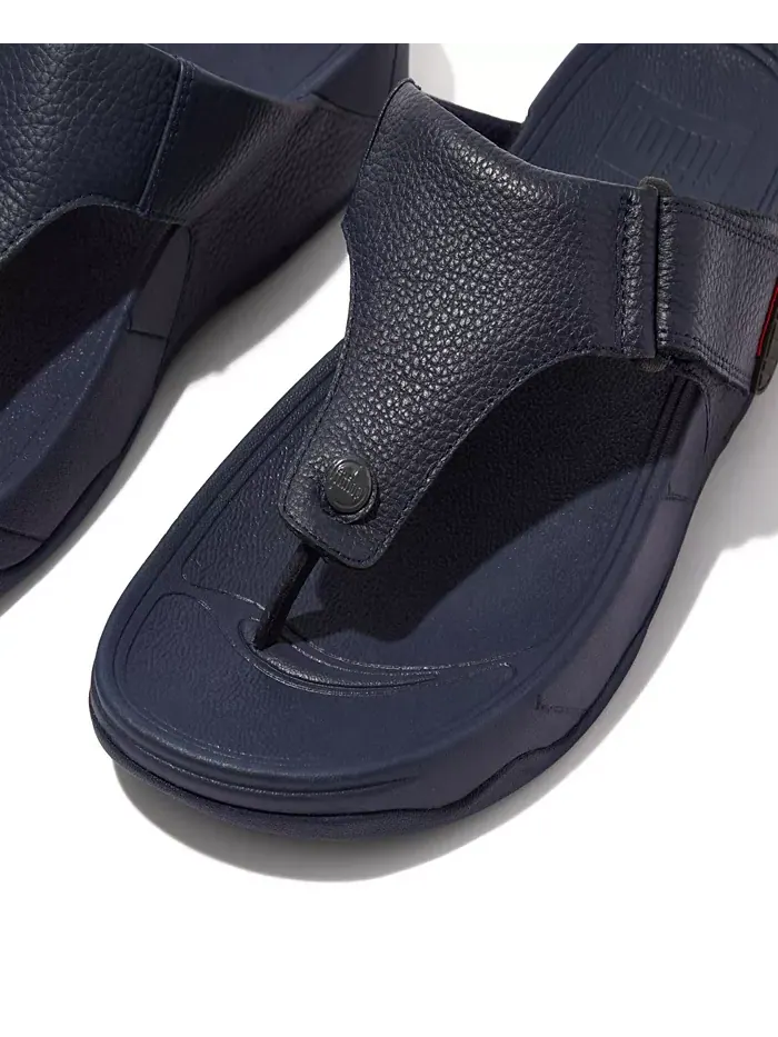 Мужские сандалии Trakk II из кожи FitFlop — изображение 5 из 18, шоколад
